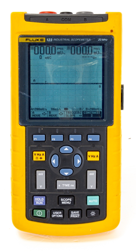 Fluke 123 Oscilloscopio portatile serie ScopeMeter 20 MHz
